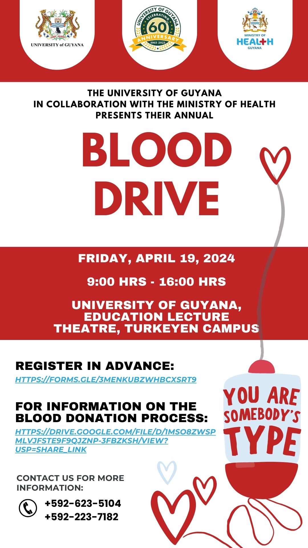 Blood Drive Flyer